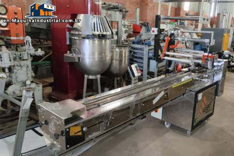 WEF stainless steel flow pack packaging machine