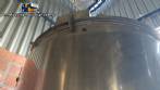 4.000 L stainless steel jacketed reactor tank