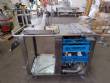 Handtmann stainless steel meatball burger forming machine