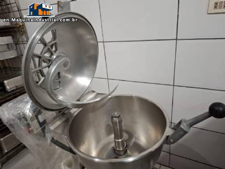 Geiger 25-liter stainless steel food processor/cutter