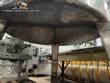 Stainless steel tank for storage and agitation 1500 liters