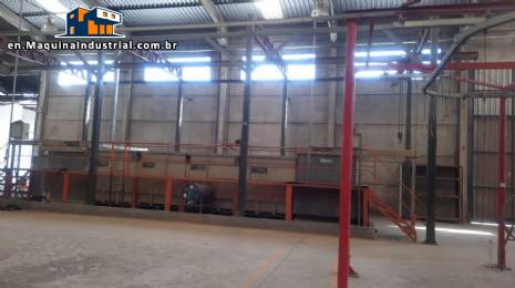 Cabinet and oven for painting and drying Deltec Erzinger