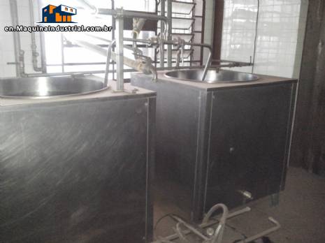 Ripening pasteurizing system for ice creams