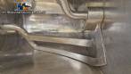 Stainless steel sigma mixer mixer 1,500 liters