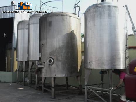 Stainless steel tanks APV