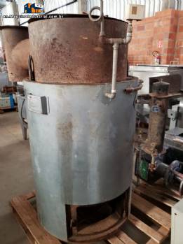 Vertical boiler with GLP gas West