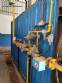Gas-fired steam boiler with horizontal fire-tube burner Collins
