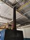 Gas-fired steam boiler with horizontal fire-tube burner Collins
