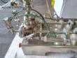 Stainless steel benchtop filling machine for liquids and viscous products