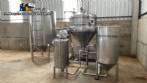 Incal stainless steel jacketed emulsifying processor 500 liters