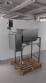 Horizontal ribbon blender mixer in stainless steel, 200 liters.