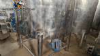 Hermetic reactor jacketed tank in 316 stainless 2.800 L