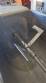 Horizontal paddle mixer in stainless steel, 200 liters, 2 HP.