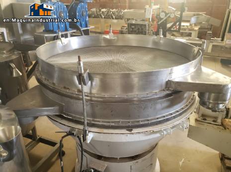 MVL 2-stage circular stainless steel vibrating screen