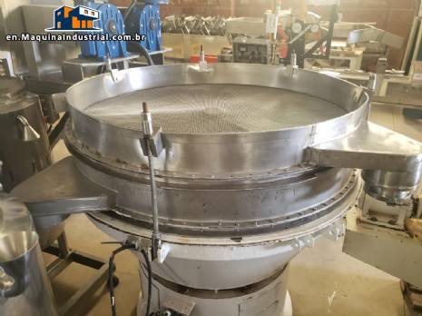 MVL 3-stage circular stainless steel vibrating screen