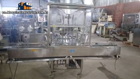 Filling machine with 6 nozzles Conserli