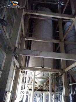 Flour storage silos 100 tons Dedini