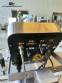 Labeling machine for dropper bottles with double printhead transparent stainless steel label
