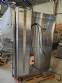 Programmable turbo oven in stainless steel, gas-powered.