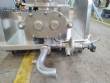 Stainless steel tank with sanitary pump