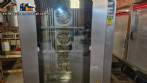 Programmable turbo oven in stainless steel, gas-powered.