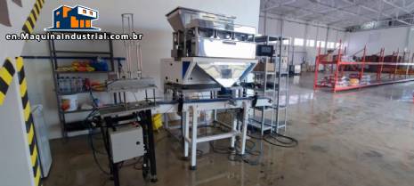 JCV Engemaq dosing and sealing machine for cups, bottles and jars