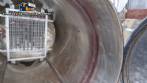 Stainless steel horizontal pressure vessel