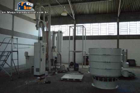 Micronizing mill for polyethylene and pvc Pallmann