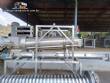 Rotary tube drum and stainless steel screw conveyor mixer for feed