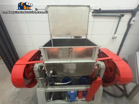 Sigma stainless steel mixer mixer with stainless steel jacket, 120 liters, M.H. Equipamentos