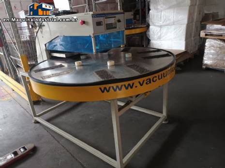 Vacuum Center automatic rotating blister sealer