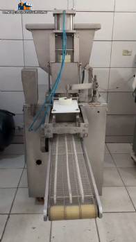 Sampafi stainless steel hamburger forming machine, 45 units per minute.