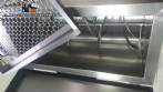 Stainless steel ribbon blender mixer for powders, 50 liters.