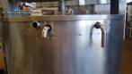 Stainless steel jacketed tank for melting chocolate 170 liters