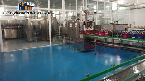 Rotary filling machine, washer-rinser VMC, Narita nozzle sleeve labeling machines, 20-liter gallon