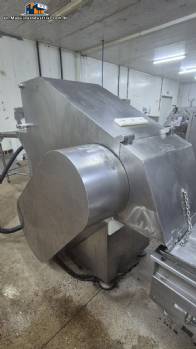 Meat, fish, fruit, and frozen product block cutter/slicer by Ibrasmak