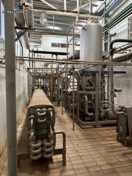 UHT VTIS Tetra Pak system for aseptic processing and sterilization of milk and dairy products, 5,000 liters/hour.