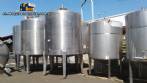 316 stainless steel industrial tank 10.000 L