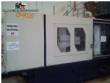 Large industrial plastic injection molding machine