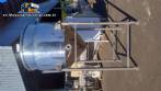 2500 liter stainless steel jacketed mixing tank
