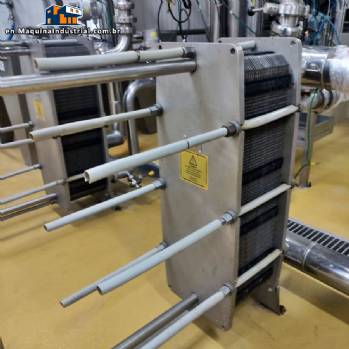 Alfa Laval stainless steel heat exchanger Alfa Laval stainless steel heat exchanger