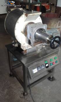 Chocolate shell in tempered steel Chocolate shell in tempered steel