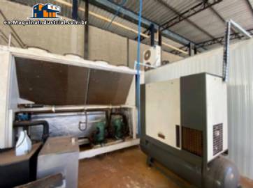 Plant line for filling 7,000 cans Zegla PET filling machine TCM Plant line for filling 7,000 cans Zegla PET filling machine TCM