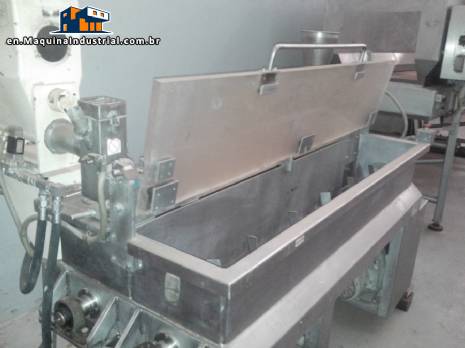 Set of double mixer in stainless steel Set of double mixer in stainless steel