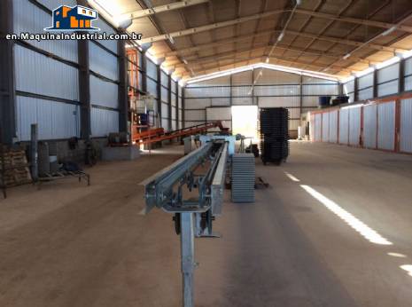 Vortex machine for making concrete tiles Vortex machine for making concrete tiles